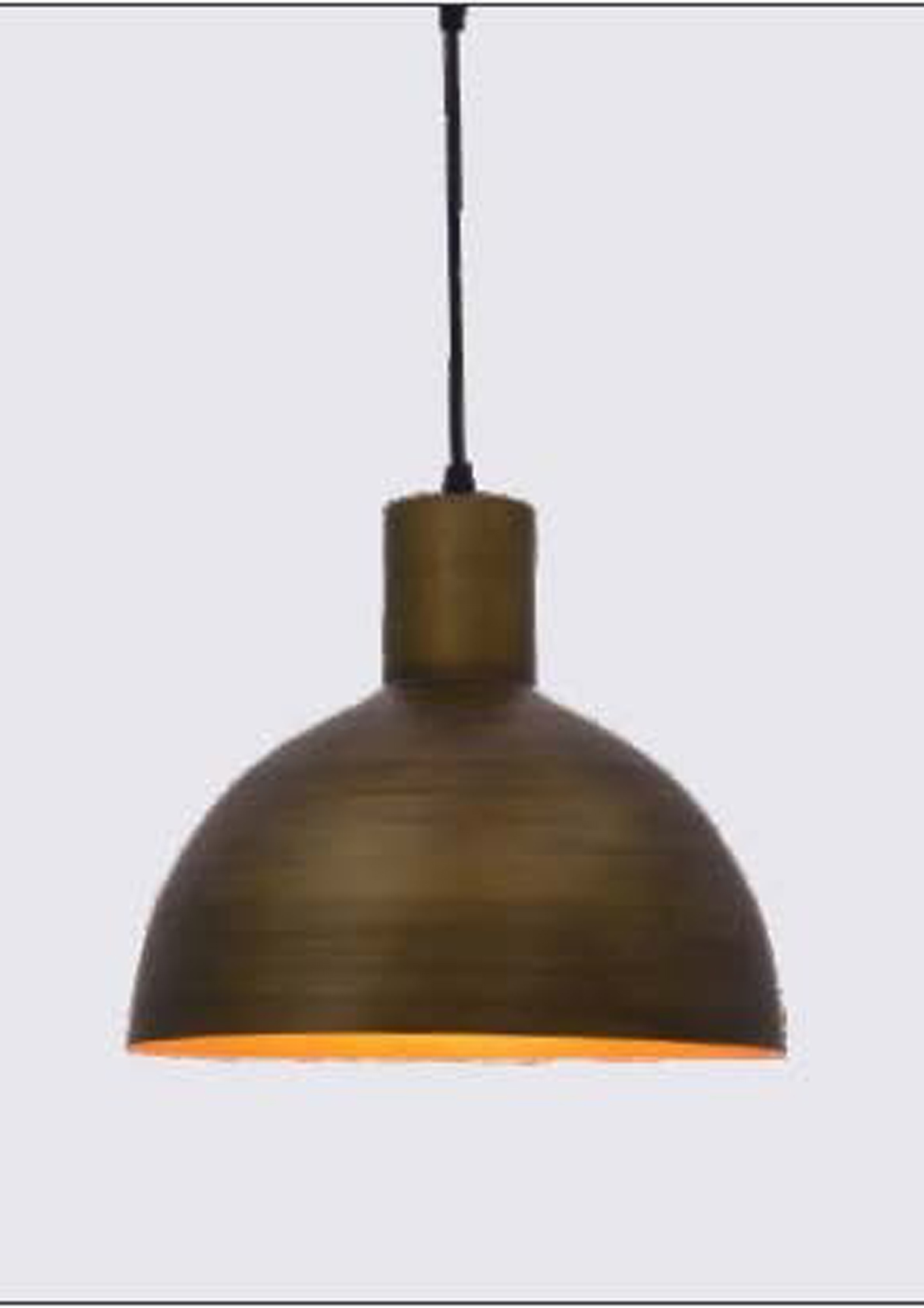 Beyond Lights - Brass Pendant Lamp- GL